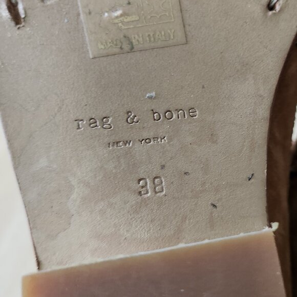 Rag & Bone Women's Suede Boots Size 7.5 (38 EU) - Picture 4 of 5